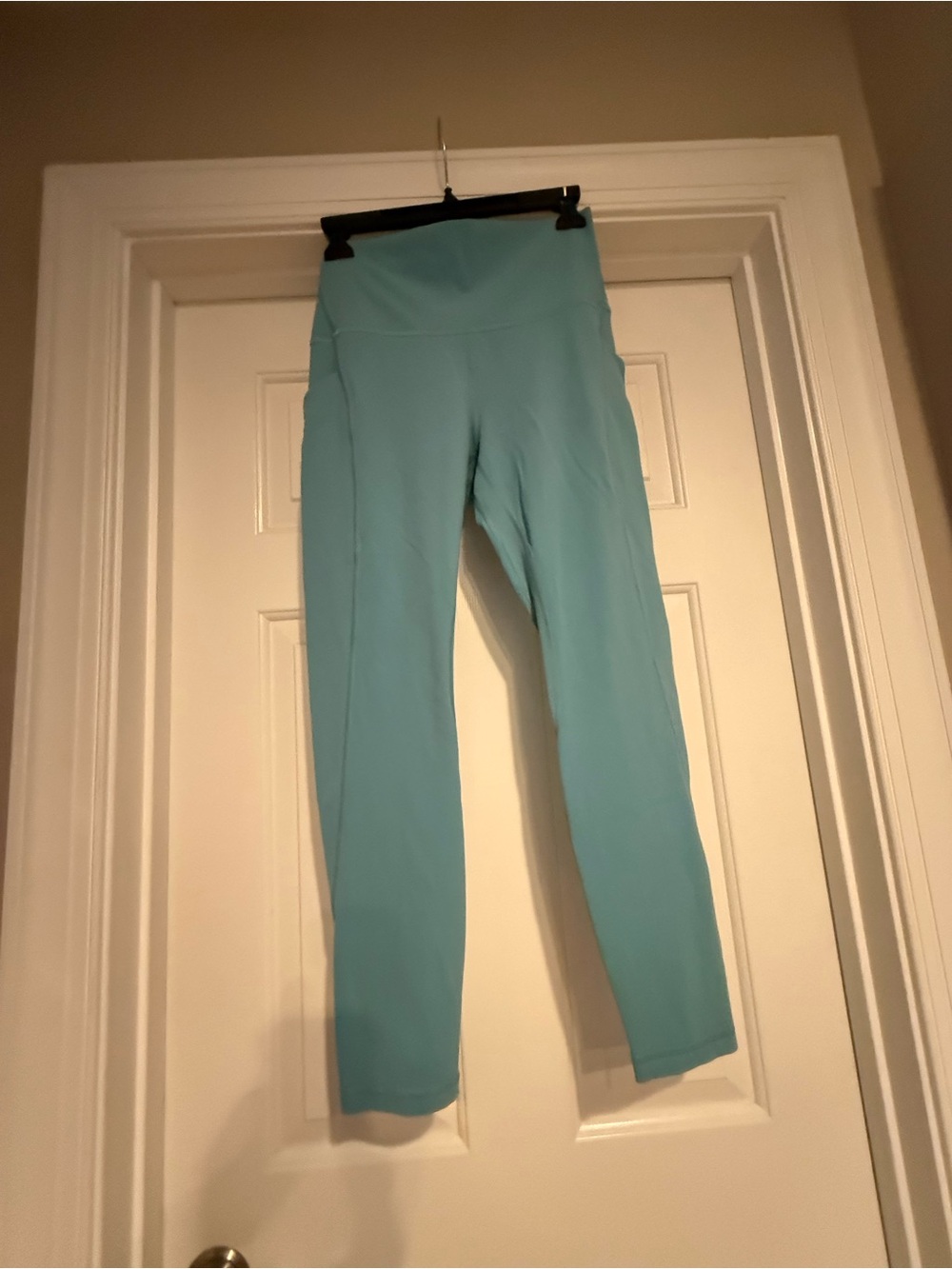lululemon athletica Light Aqua High-Rise Leggings